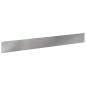 Preview: Rasenkante 30 stk. 100 x 12 cm Stahl Silber