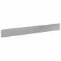 Preview: Rasenkante 10 stk. 100 x 12 cm Stahl Silber