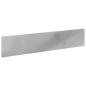 Preview: Rasenkante 20 stk. 100 x 22 cm Stahl Silber