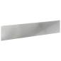Preview: Rasenkante 20 stk. 100 x 22 cm Stahl Silber
