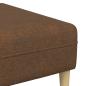 Preview: Wohnzimmer Couch 3 pcs Braun