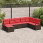 Preview: ARDEBO.de - Sofa Set 6 stk. Poly-Rattan