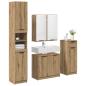 Preview: Badezimmermöbel-Set 4 stk. Artisan-Eiche 64,5 x 33,5 x 59 cm