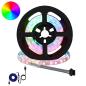 Preview: ARDEBO.de - LED Streifen 12 Stk. Schwarz und Transparent