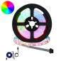 Preview: ARDEBO.de - LED Streifen 12 Stk. Schwarz und Transparent