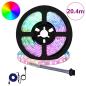Preview: LED Streifen 12 Stk. Schwarz und Transparent