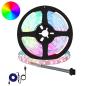 Preview: ARDEBO.de - LED Streifen 12 Stk. Schwarz und Transparent