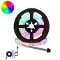 Preview: ARDEBO.de - LED Streifen 12 Stk. Schwarz und Transparent