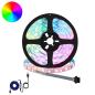 Preview: ARDEBO.de - LED Streifen 12 Stk. Schwarz und Transparent