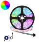 Preview: ARDEBO.de - LED Streifen 12 Stk. Schwarz und Transparent