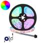 Preview: ARDEBO.de - LED Streifen 12 Stk. Schwarz und Transparent