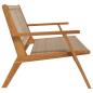 Preview: gartenmöbel Beige 122 x 78 x 73 cm Massivholz Akazie