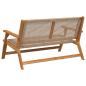 Preview: gartenmöbel Beige 122 x 78 x 73 cm Massivholz Akazie