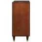 Preview: Sideboard Braun 60 x 33 x 75 cm Massivholz Mango