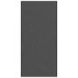 Preview: Fußmatte Anthrazit und Schwarz 120 x 250 cm Polyamid und PVC