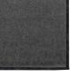 Preview: Fußmatte Anthrazit und Schwarz 120 x 250 cm Polyamid und PVC