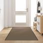Preview: ARDEBO.de - Fußmatte Beige und Schwarz 120 x 400 cm 100% Polyamid