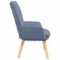 Preview: Sessel Blau 63 x 67 x 94 cm Stoff