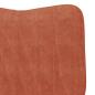 Preview: Sessel Rot-Orange 63 x 67 x 94 cm Stoff