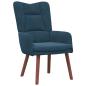 Preview: Sessel Blau 63 x 67 x 94 cm Samt
