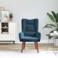 Preview: Sessel Blau 63 x 67 x 94 cm Samt
