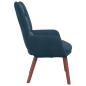 Preview: Sessel Blau 63 x 67 x 94 cm Samt