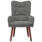 Preview: Sessel Dunkelgrau 63 x 67 x 94 cm Samt