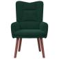 Preview: Sessel Dunkelgrün 63 x 67 x 94 cm Samt