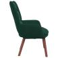 Preview: Sessel Dunkelgrün 63 x 67 x 94 cm Samt