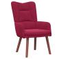 Preview: Sessel Weinrot 63 x 67 x 94 cm Samt