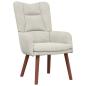 Preview: Sessel Creme 63 x 67 x 94 cm Samt