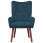 Preview: Sessel Blau 63 x 67 x 94 cm Samt