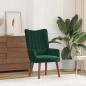 Preview: ARDEBO.de - Sessel Dunkelgrün 63 x 67 x 94 cm Samt
