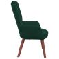 Preview: Sessel Dunkelgrün 63 x 67 x 94 cm Samt