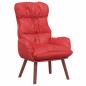 Preview: Sessel Rot 69 x 74 x 93 cm Kunstleder