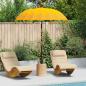 Preview: ARDEBO.de - Balinesischer Sonnenschirm Gelb 185 x 185 x 260 cm