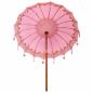 Preview: Balinesischer Sonnenschirm Rosa 185 x 185 x 260 cm