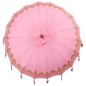 Preview: Balinesischer Sonnenschirm Rosa 185 x 185 x 260 cm