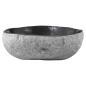 Preview: Waschbecken Oval Grau (32-37) x (27-30) x 12 cm Flussstein