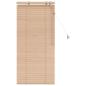 Preview: Venezianische Jalousie Eichenoptik 55 x 130 cm 35 mm