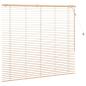 Preview: Venezianische Jalousie Eichenoptik 160 x 130 cm 35 mm