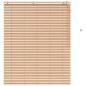 Preview: Venezianische Jalousie Eichenoptik 140 x 160 cm 35 mm