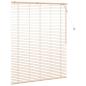 Preview: Venezianische Jalousie Eichenoptik 140 x 160 cm 35 mm