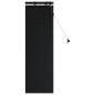 Preview: Venezianische Jalousie Schwarz 40 x 130 cm 35 mm