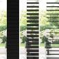 Preview: Venezianische Jalousie Schwarz 95 x 220 cm 35 mm
