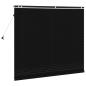 Preview: Venezianische Jalousie Schwarz 95 x 220 cm 35 mm