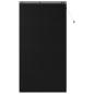 Preview: Venezianische Jalousie Schwarz 130 x 250 cm 35 mm