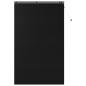 Preview: Venezianische Jalousie Schwarz 160 x 250 cm 35 mm