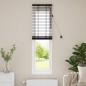 Preview: ARDEBO.de - Venezianische Jalousie Dunkelbraun 45 x 130 cm 35 mm
