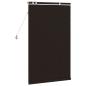 Preview: Venezianische Jalousie Dunkelbraun 80 x 130 cm 35 mm
